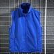 thumbnail image 2 of Tops de Verano Casual, Hombres de Color Sólido sin Mangas, Cremallera Bolsillo de Pie Cuello Superior, 2 of 9
