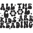 thumbnail image 2 of CafePress - All The Cool Kids Are Reading - Sherpa Fleece Throw Blanket 60" x 50", 2 of 5