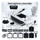 thumbnail image 5 of Kit De Picador De Verduras Rallador 20 In 1 Con Cesta+guante BLANCO, 5 of 5