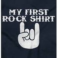 thumbnail image 2 of My First Rock Outfit Toddler Boy Girl T Shirt Infant Toddler Brisco Brands 5T, 2 of 6