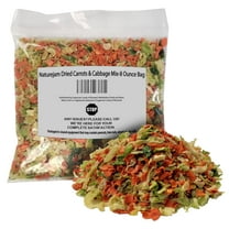 Naturejam Dried Carrots & Cabbage Mix-8 Ounce Bag-To Make Side Steamed Vegetables or Soups-Dehydrated 2 Ingredients Only