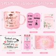 thumbnail image 2 of JMBMTER 2026 Graduation Gifts for Her, Masters Degree Graduation Gift Set for Women, Students, Niece, Daughter, Girlfriend, Pink Congratulations Grad Gift Baskets, 2 of 4