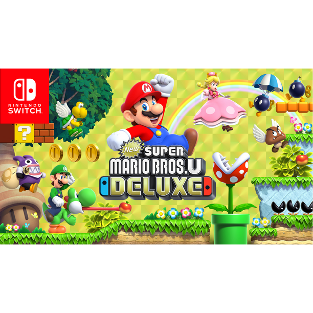 New Super Mario Bros U Deluxe Nintendo Nintendo Switch - roblox super mario 3d world deluxe