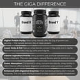 thumbnail image 3 of Giga Fitness Whey Protein Isolate Powder, 26g Fast-Digesting Enzyme Blend, Vanilla Cream, 26 Servings, 3 of 6