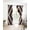 Brown, variant on Brown Aztec Blackout Curtains 39 Inches Long for Bedroom,Black White Southwest Vintage Abstract Geometric Thermal Insulated Room Darkening Black Out Window Curtain Panels Grommet Living Room Drapes
