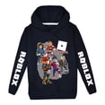 thumbnail image 1 of ROBLOX-suéter con capucha para niños y niñas, ropa informal de primavera y otoño, Top grande para niños, regalos para estudiantes, 1 of 4