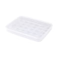 thumbnail image 4 of Caja de almacenamiento de huevos con tapa sellada, a prueba de polvo, práctica bandeja organizadora para huevos, para viajes, camping, armario, cocina, 4 of 9