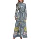 thumbnail image 2 of Vestido largo con gafas de colores pastel, vestido de verano, vestido diario para mujer, verano, 2 of 5