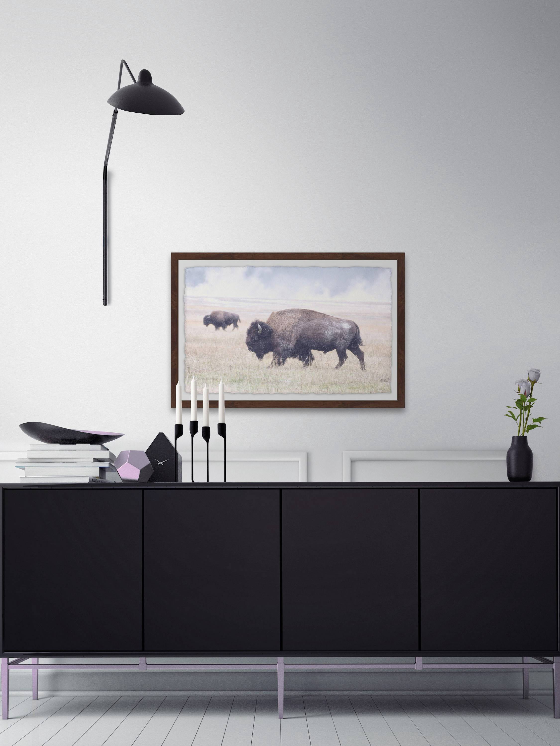 Marmont Hill Scattered Herd Framed Wall Art, 16" x 24"
