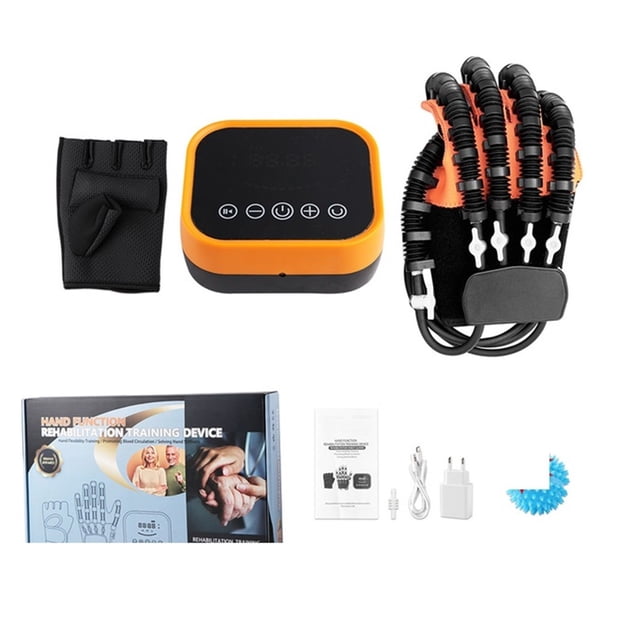Gants de Massage Intelligents Réhabilitation Hémiplégie Fonction Main Gants Robot Rééducation Entraînement Soins des Doigts, Pratiques et Portables