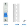 thumbnail image 3 of 1 Pcs AC Miniature Circuit Breaker 1P 6A 110V Isolator DZ47-63 DIN Rail Mount Disconnect Switch Circuit Breaker Protection Thermal Magnetic Trip, 3 of 8
