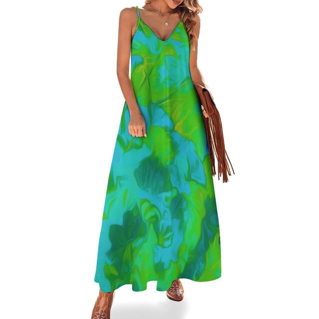Nuevo vestido sin mangas Tiki jungle en Fantasy Island, vestido sexy, vestidos largos con velo