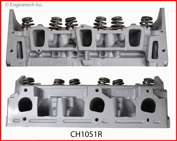 CYL HEAD COMPLETE GM CHEV
