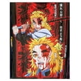 thumbnail image 1 of Exclusiva! Cobija Frazada Ultra Suave Demon Slayer Kimetsu no Yaiba Kyojuro Rengoku, 1 of 1