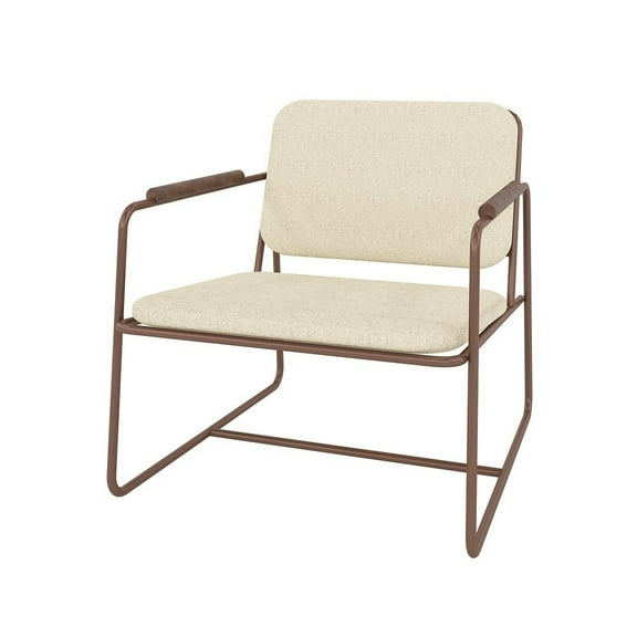 Whythe PU Leather Low Accent Chair 2.0 in Corten