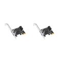 thumbnail image 1 of tamizeot PCI-E Card Adapter Desktop Convenient Flexible Converter Power Connector High-Speed Adapters Home Shop Computer 2Set, 1 of 6