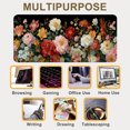 thumbnail image 7 of Desk Mat Large Mouse Pad (35.4 x 15.7 In), Colorful Oil Painting Flowers Extended Gaming Mousepad with Stitched Edges for Office/Home, 7 of 7