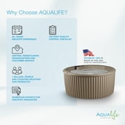 Aqualife by Strong Spas Outback 6 Person Plug & Play Hot Tub Spa, Cobblestone
