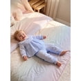 thumbnail image 6 of Loicainy Toddler Baby Girl Fall Clothes Set 6 12 18 24 Months 2T 3T 4T Striped Long Sleeve Babydoll Tops Pants Outfits, 6 of 9