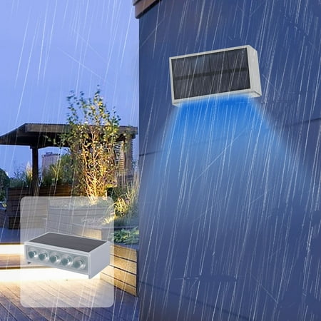 

Rwvbm Solar Wall Lights for Outdoor Gardens: Colorful Ambience Lighting Decorative Wall Lights to Enhance Fence & Patio Charm Garden Light for Yard Home Christmas Lamp Decor Sale Savings(Green)