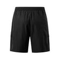 thumbnail image 4 of Vrorvz Mens Cargo Shorts with Pockets Elastic Waist Drawstring Loose Lightweight Hiking Running Workout Shorts, 4 of 8