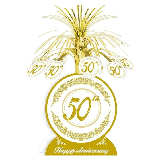 12 Pack Beistle 50th Anniversary Centerpiece
