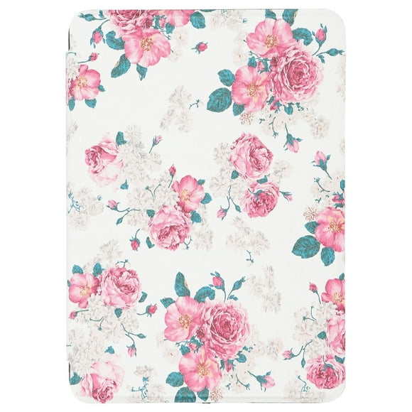 ZOUSSIQI Kindle Paperwhite Case 2018 4th Generation Ultra Slim Lightweight Leather Kindle CoverRose Flower EL225#51625