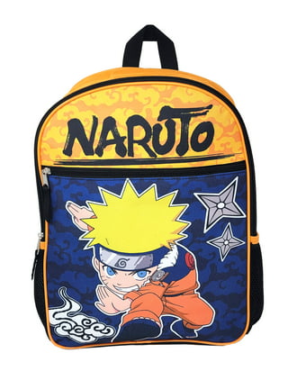 Naruto Backpack 3D Quilted Character 16 Kids School Travel