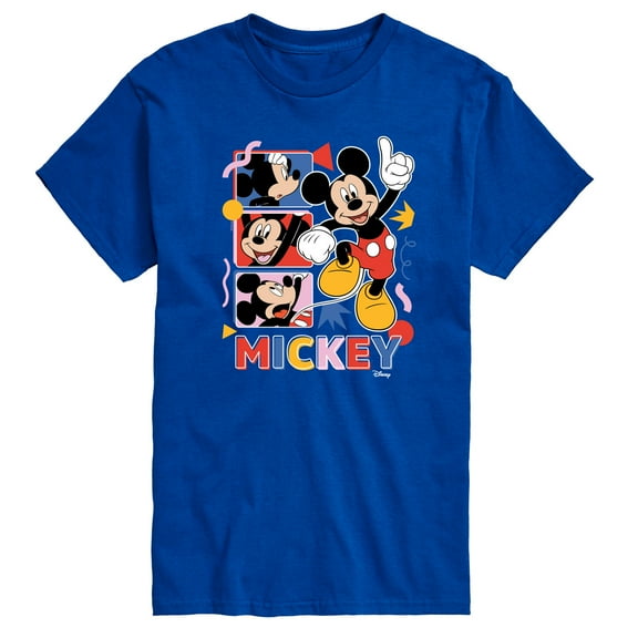 Disney - Mickey Tribute Panels - Men's Short Sleeve Graphic T-Shirt