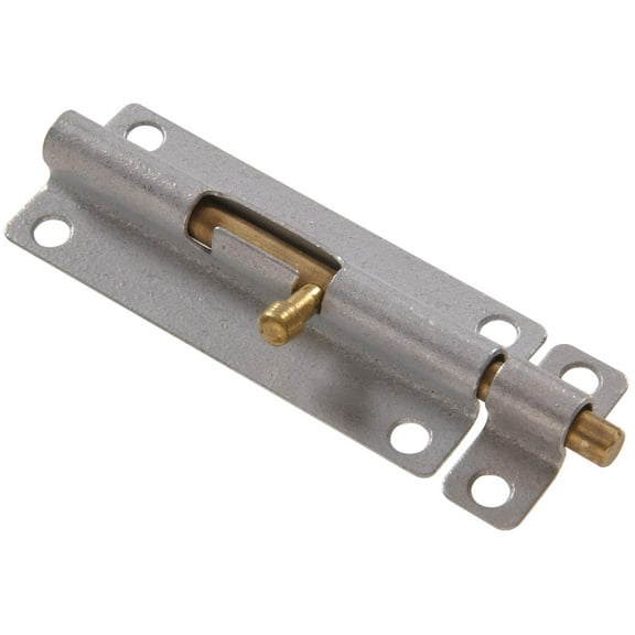 Hardware Essentials 853110 Barrel Bolt Galvanized 5" C63