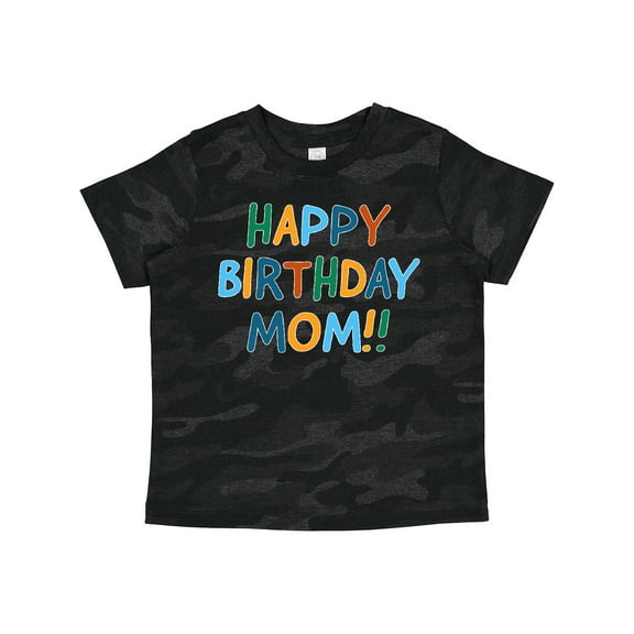 Inktastic Happy Birthday Mom Boys or Girls Toddler T-Shirt