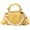 Yellow, variant on Kukuzhu Evening Tote Bag for Women Pleated Hobo Handbags Soft Leather Clutch Crossbody Bag Fashion Pearl Cloud Bag Purse Shoulder Bag