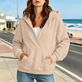 thumbnail image 2 of ATOYSOY Women's Hoodies Sweatshirts Cute Long Sleeve Tops Loose Pullover Shirts with Pocket, 2 of 7