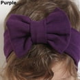 thumbnail image 4 of Jiaroswwei 1Pc Cute Baby Girls Big Bowknot Elastic Headband Hairband Headwear Accessory, 4 of 7