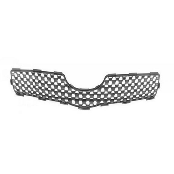 New Aftermarket Black Front Grille 5311152360 One Piece fits 2006-2008 Toyota Yaris CE Hatchback 2-Door