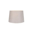 thumbnail image 2 of hometrends Tapered Light Grey Linen Lamp Shade with Chrome Spider, 2 of 2