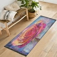 thumbnail image 5 of BZSMCE Runner Rug Classical Design Whimsical Rose Style Modern Pattern 72x23.5in Indoor Washable Rug, 5 of 7