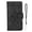 Black, variant on Riousery Premium 2 in 1 Wallet Flip Phone Case Magnetic Removable PU Leather Protective Back Cover with Lanyard for iPhone 13 Pro 6.1 inches / 15.5 cm Black