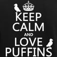 thumbnail image 3 of CafePress - Keep Calm And Love Puffins Pajamas - Women's Short Sleeve Print T-Shirt and Pants Dark Cotton Pajama Set, 3 of 7