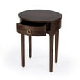 thumbnail image 3 of Home Square Transitional Mango Wood End Table in Dark Brown - Set of 2, 3 of 7