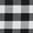Checkered Black/White, variant on 17 x 16 x 2 inch Indoor D-shaped Kitchen Dining Chair Cushion, Beige, Set of 2