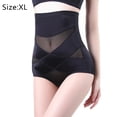 thumbnail image 2 of Women's Tummy Control Shapewear Panties Hi-Waist Body Shaper Butt Lifter Slimming Briefs - Black - XL, 2 of 6