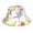 Cartoon Monkey, variant on Cartoon Frog Reflective Double-Sided Bucket Hat, Sun Hat, Soft and Breathable for Gardening, Beaching, Camping, Hiking, Fishing