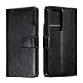 thumbnail image 2 of Allytech Galaxy S20 Ultra Case 6.9", Premium PU Leather 9 Cards Slots Book Style Magnetic Clasp Pocket Purse Folio Flip Kickstand Shockproof Cover for Samsung Galaxy S20 Ultra,Black, 2 of 10