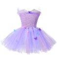 thumbnail image 6 of ZHUASHUM Kids Toddler Baby Girls Spring Summer Floral Sleeveless Fancy Dress Wear Carnival Wear Accessory Set Tutu Princess Dress ,2-3 Years, 6 of 6
