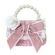 thumbnail image 1 of Bolsos Para Niños Bolsa Arco flor niños perla mango cadenas niñas bandolera para regalo (rosa) Tmvgtek Para Estrenar, 1 of 9