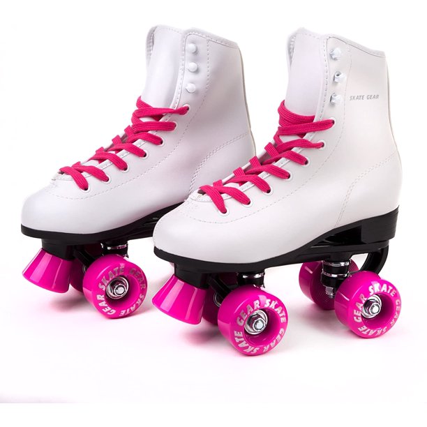 Cal 7 Soft Boot Roller Skate, Retro Fashion High Top Design in Faux