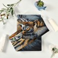 thumbnail image 6 of Coolnut Beautiful Tiger 3-Piece Towel Set,Soft Absorbent Quick Dry Bath Towels Sets,1 Bath Towel,1 Hand Towel,1 Washcloth,for Bathing Home Hotel Gym Spa Wash cloth, 6 of 7
