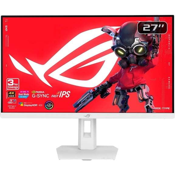 Asus ROG Strix XG27UCG-W Gen2 27" Class 4K UHD Gaming LCD Monitor, 16:9