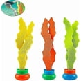 thumbnail image 1 of Juguete de buceo, juguetes acuáticos interactivos de verano para niños y padres, juegos acuáticos de playa, juguetes de natación, 3 piezas de algas marinas de buceo., 1 of 5